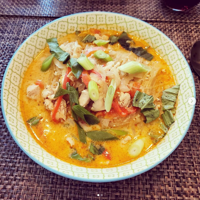 Thai Red Curry Coconut Soup